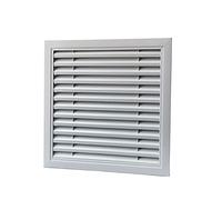 WESTUX Grille De Ventilation, Couvercle De Filet De Ventilation en Alliage D'aluminium Volet De L'unité Extérieure De Climatisation (Color : Style A (Hole Opening 400x400 mm))