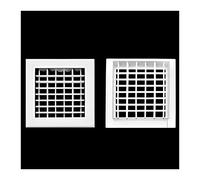 WESTUX Grilles De Ventilation 1 PC, Grille De Sortie d'air Conditionné en ABS (Color : Air Vent 200x200 mm)