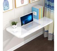 WESTWILD Bureau Mural Pliable, Table Flottante Peu encombrante pour Ordinateur Portable et Salle à Manger, 80 cm x 40 cm (35" x 17"), idéal pour Le Bureau, la Chambre et Le Bureau à Domicile avec Sup