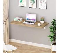WESTWILD Table Murale Blanche Peu encombrante pour Coiffeuse, Cuisine, etc. Pliable et Facile à Installer sans perçage. Forte capacité de Charge.