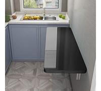 WESTWILD Table Pliante Murale Flottante pour la Maison, Le Bureau, la Cuisine, la buanderie, Le Bureau Multifonction pour Ordinateur Portable, l'établi, la Salle à Manger, l'écriture, 4 Couleurs disp