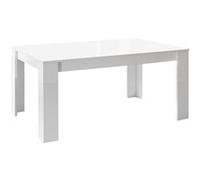 AltoBuy Westy - Table Repas 180cm Blanc Finition Mat