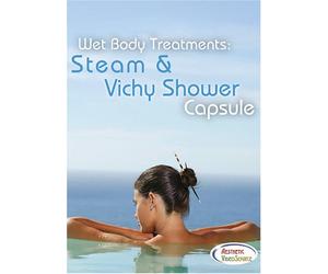 Wet Body Treatments: Vichy Shower - Aesthetician Training Video - Learn How to Use a Vichy Shower As An Accompaniment or Add On Treatment to Wet Room Procedures - Body Scrubs & Body Wraps - Vichy Shower Training DVD - Hydrotherapy Wet Room Spa Equipment
