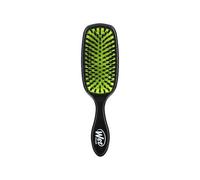 Wet Brush - Brosse à cheveux Shine Enhancer - Intelliflex doux, poils de sanglier naturels - Noir