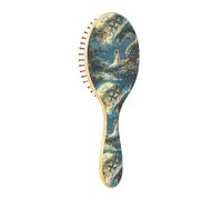 Wet Brush Brosse à cheveux démêlante - Tous types de cheveux - Poils doux qui glissent à travers les nœuds avec facilité - Beau dragon à plumes pour cheveux secs et humides