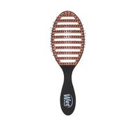 Wet Brush Ceramic Speed Dry Démêlant avec poils Heatflex résistants à la chaleur et design ouvert pour sécher les cheveux plus rapidement, pour tous les types de cheveux, noir