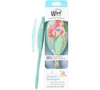Wet Brush Disney Princess Ariel Original Brosse à cheveux démêlante sans douleur, poils flexibles démêlent les mèches humides ou sèches, fonctionne sur tous les types de cheveux, poignée ergonomique