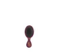 Wet Brush Sangria - Mini brosse démêlante avec poils IntelliFlex ultra-doux qui glissent à travers les nœuds avec facilité - Peigne sans douleur pour tous les types de cheveux