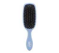 Wet Brush Shine Enhancer Paddle Brush, Sky - Hair Detangler Brush with Ultra Soft Bristles, Infused With Natural Argan Oil, Shiny Detangle & Smooth Hair, Wet or Dry, For All Hair Types