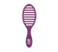 Wet Brush Speed Dry Brosse à cheveux, design aéré et picots doux HeatFlex pour un séchage au sèche-cheveux, poignée ergonomique qui gère les nœuds, accessoires pour cheveux sans douleur, Violet givré