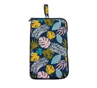 Wet Clothes Pool Bag - Dry Wet Storage Organizer for Beach Travel Use | Polyester Fabric with Zipper Closure, Carry Handle and Built In Towel Compartment, Summer Swimming Accessory for Teens Men