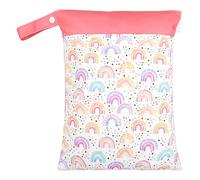 Wet Dry Bag - PUL 30x40cm Lightweight Durable, Swim Bag Organizer, 2 Zippered Pockets | Waterproof Laundry , Travel Sports For Dirty Clothes, Wet Swimsuits, Diapers, Gym, Yoga, Beach, Camping