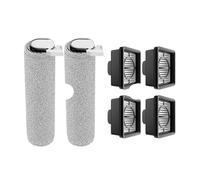 Wet-Dry Vacuum Roller Brushbar Brush Filter Parts Accessories Replacement | ,Compatible For xiaomi, Truclean W20 / 2C / 4C / 2 Lite(6pcs)