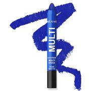 Wet n Wild, 3-in-1 Color Icon Multi-Stick for Eyes, Cheeks and Lips, Infused with Argan Oil and Vitamin E, Apply as Eyeliner, Eyeshadow, Blush or Contour, Blue Me Away
