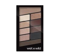 Wet n Wild Color Icon 10 Pan Palette, Palette d'Ombres à Paupières avec 10 Couleurs d'Ombres à Paupières Brillantes et Mates, Formule Longue Durée et Facile à Mélanger, Nude Awakening