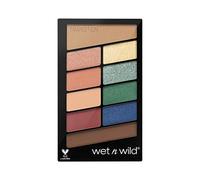Wet n Wild Color Icon 10 Pan Palette, Palette d'Ombres à Paupières avec 10 Couleurs d'Ombres à Paupières Brillantes et Mates, Formule Longue Durée et Facile à Mélanger, Stop Playing Safe