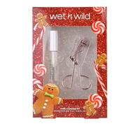 Wet n Wild Curl and Dazzle Kit, Coffret Cadeau de Maquillage pour les Yeux avec Recourbe-Cils + Mascara Gel Transparent pour Cils et Sourcils à la Formule Nourrissante