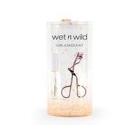 Wet N Wild Curl And Dazzle Kit, Ensemble Yeux avec Mascara Transparent et Recourbe-Cils, Formule Enrichie en Vitamine E et Protéine de Soja, Effet Naturel et Nourrissant, Coffret Cadeau Maquillage