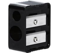 Wet n Wild Dual Pencil Sharpener Dual-Pencil Eyeliner Pencil Sharpener, Convenient, Essential Tool, Sharpens, Easy To Clean, Travel-Friendly, Compact