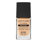 wet n wild Fond de Teint Photo Focus Formule Légère/Matifiante, Soft Beige, 30 ml