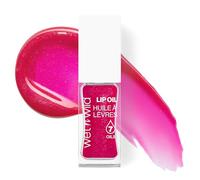 Wet n Wild Huile à Lèvres Teintée, Gloss Rose Nourrissant et Non Collant Enrichi de 7 Huiles Naturelles, Formule Légère pour un Effet Brillant Miroir, Dress Code