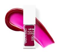 Wet n Wild Huile à Lèvres Teintée, Gloss Rouge Nourrissant et Non Collant Enrichi de 7 Huiles Naturelles, Formule Légère pour un Effet Brillant Miroir, Merlot Glass