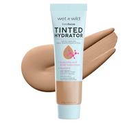 Wet n Wild, Hydratant Teinté Bare Focus pour une Peau Éclatante, Couverture Modulable Transparente à Moyenne, Fini Semi-Mat, Formule Enrichie en Acide Hyaluronique et Squalane Végétal, Moyen à Foncé