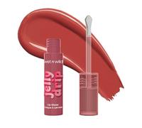 Wet n Wild, Jelly Drip Lip Glaze, High-shine Finish, Metal Applicator, Lightweight, Buildable Colour, Berry Squish