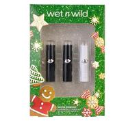 Wet n Wild Joyful Kisses Kit, Coffret Cadeau de Maquillage Comprenant 2 Rouges à Lèvres Mats et 1 Rouge à Lèvres Crémeux Brillant Longue Tenue, Nourrissants et Hautement Pigmentés