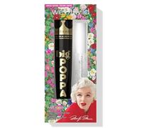 Wet n Wild Marilyn Monroe Big Drama Eye Set, Mascara Noir, Ensemble pour Cils et Sourcils Transparent, Formule Nourrissante à l'Huile de Ricin, Vitamine B5 et Protéine de Soja pour des Cils Plus Épais