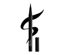 Wet n Wild Mega Last Breakup Proof Liquid Eyeliner, Stylo Eyeliner Noir, Waterproof, Séchage Rapide, Résistant aux Bavures, Tenue 16 Heures, Ultra Black