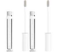 Wet n Wild, Mega Slicks Lip Gloss, Gloss à Lèvres Extra-Brillant à la Texture Légère et Éclatante pour des Lèvres Saines et Douces, Idée Cadeau pour la Saint Valentin, Crystal Clear (Lot de 2)