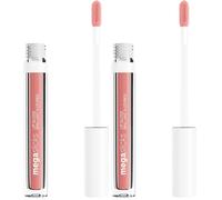 Wet n Wild, Mega Slicks Lip Gloss, Gloss à Lèvres Extra-Brillant à la Texture Légère et Éclatante pour des Lèvres Saines et Douces, Idée Cadeau pour la Saint Valentin, Snuggle Sesh (Lot de 2)