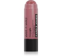 Wet n Wild, Mega Glo Vitamin E Makeup Stick, Stick Blush Polyvalent pour les Yeux, les Joues et les Lèvres, avec une Formule Constructible et Estompable, Prêt à Voyager et Rétractable, Dusty Pink