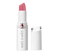 Wet n Wild, Megalast Lipstick, Rouge à Lèvres Mat et Velouté Longue Durée, Infusé d'Acide Hyaluronique, de Vitamines et d'Extraits Naturels de Plantes Marines, Application Facile, Nuance Pinky Ring