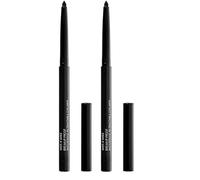 wet n wild MEGALAST Retractable Eyeliner blackest black 100% cruelty free produit vegan (Lot de 2)