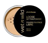 Wet n Wild Photo Focus Loose Setting Powder, Poudre de Fixation Soyeuse et Légère pour Fixer, Matifier, Absorber l'huile et Cuire, Effet Flou Doux, Banana, 20g