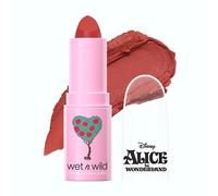 Wet n Wild Rouge à Lèvres d'Alice au Pays des Merveilles, Rouge à Lèvres à Haute Pigmentation et Longue Durée pour une Finition Satinée Soyeuse, Infusé avec de la Vitamine E, Teinte Painted Roses