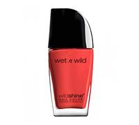 wet n wild - Wild Shine Nail Color - Application facile & rapide - Fini brillant - Teinte Heatwave - 100% Cruelty Free