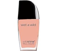 wet n wild - Wild Shine Nail Color - Application facile & rapide - Fini brillant - Teinte Tickled Pink - 100% Cruelty Free