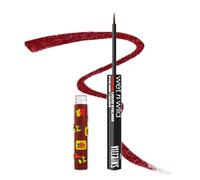 Wet n Wild x Disney Villains Baddies Liquid Eyeliner, Eyeliner Liquide Métallisé Rouge Bordeaux, Longue Tenue - Inspiré de Cruella d'Enfer, Speed Demon