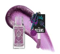 Wet n Wild x Disney Villains Pick Your Vice Lip Gloss, Gloss Volumateur Teinté Rouge Berry avec Charm - Inspiré de Maléfique, Totally Twisted