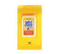 Wet Ones Pour animaux de compagnie multi-usages avec des lingettes à l'aloe vera pour tous les chiens dans des éponges tropicales pour les pattes de chien et toutes les autres utilisations 100 CT