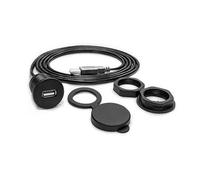 Wet Sounds WWX-USB-MF-6FT USB encastré avec câble d'extension de 1,8 m et couvercle