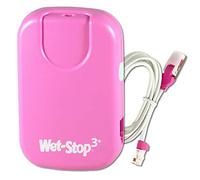 Wet-Stop3 Rose Alarme d'énurésie avec son et vibration pour guérir le mouillage du lit chez les garçons et les filles
