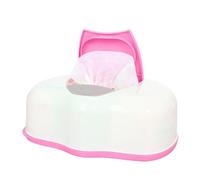 Wet Wipes Dispenser - 80-Piece Refillable Wipe Container Case | Non-Slip Tissue Box | Sealing Lid Portable Wipe Holder | Fresh Wipes Storage for Bäby, Home, Car Use | Hygiene, Travel, Household