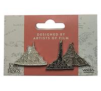 WETA Collectibles Lord of The Rings Collectors Pins 2-Pack Minas Tirith & MT. Doom