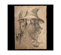 Weta - Gandalf Portrait Print - Le Hobbit Un Voyage Inattendu Art Print