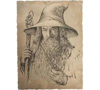 WETA Workshop - Hobbit - Portrait de Gandalf le gris (impression d'art)