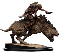 Weta Workshop Mini Statue du Seigneur des Anneaux Requin sur Warg 18 cm